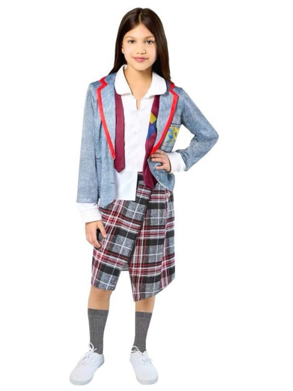 Rubies Beetlejuice Astrid Costume GIRLS Size S Halloween Jacket Dress Tie